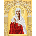 Схема для вышивания бисером А-СТРОЧКА "Пресвятая Богородица "Св. Преподобномученица Евгения" 